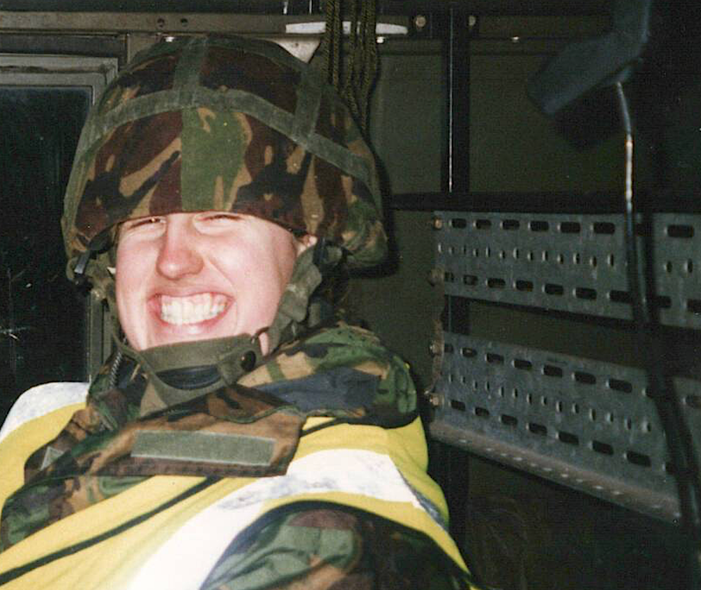 Kate Green in the Army