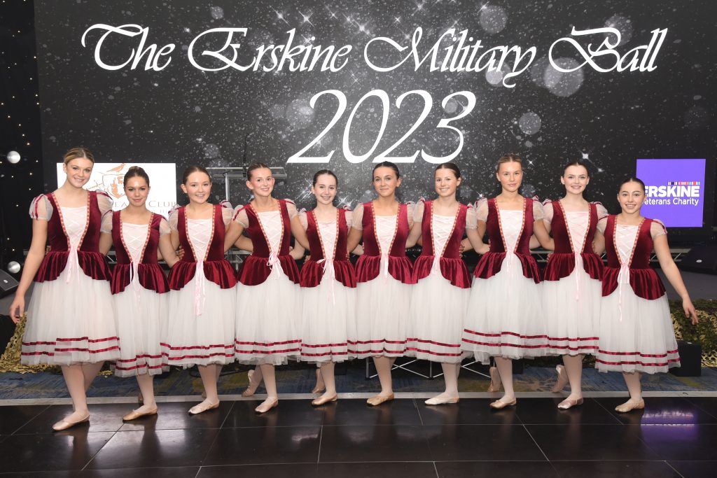 Dancers at Erskine Military Ball, 2023